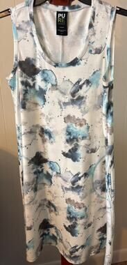PURE Cotton/Spandex Tank Dress Sz Small